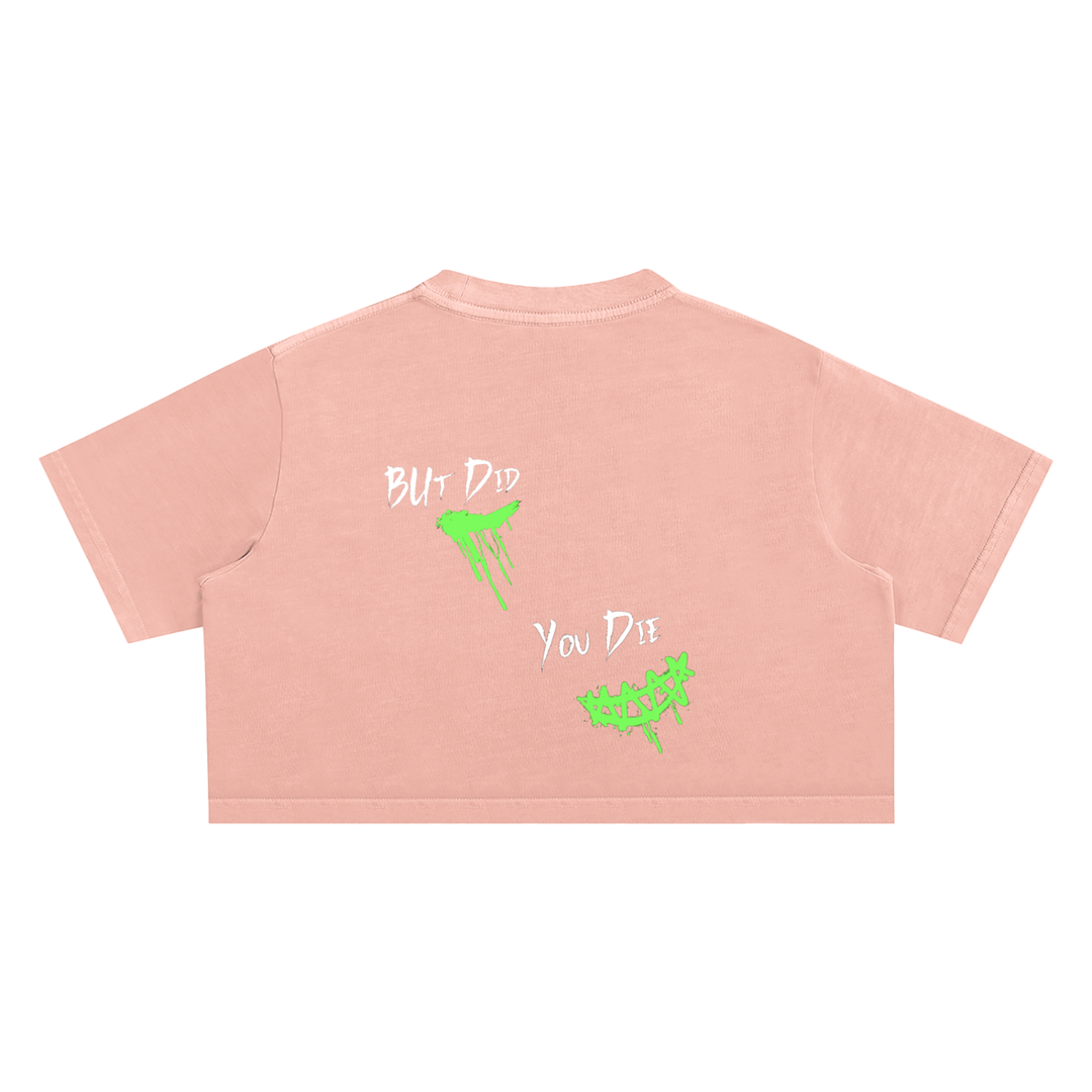 Snow Washed Crop Top