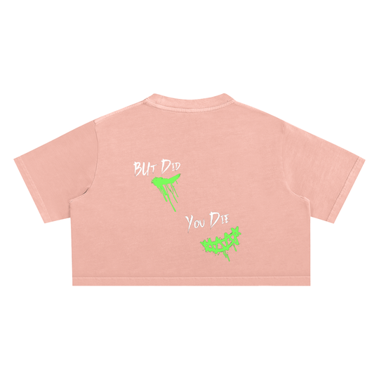 Snow Washed Crop Top