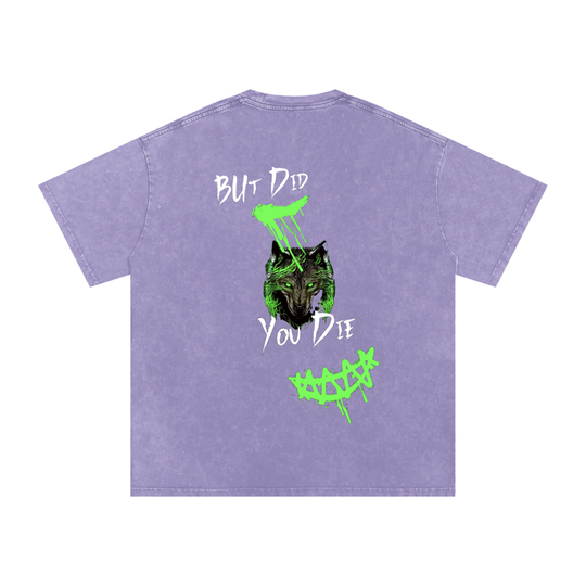Acid Wash Oversize T-Shirt - 250 GSM