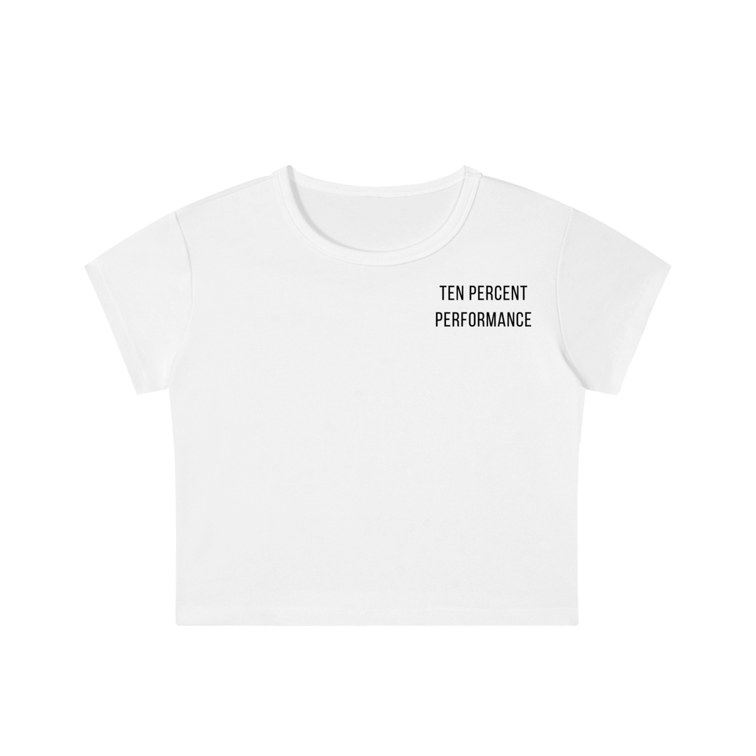 Snow Washed Crop Top