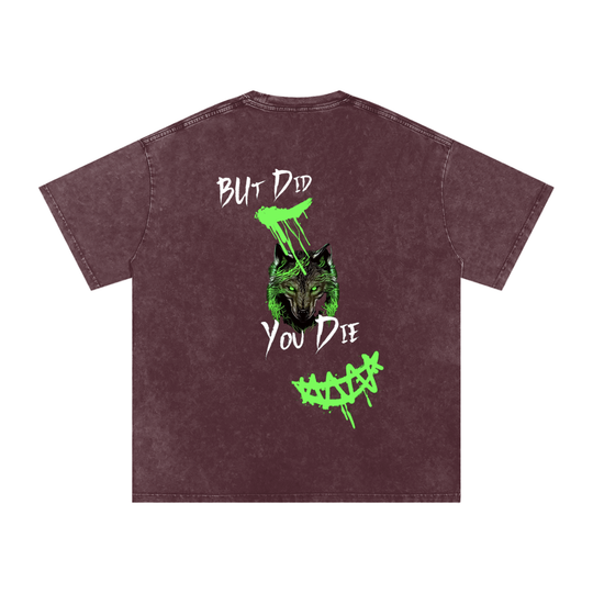 Acid Wash Oversize T-Shirt - 250 GSM