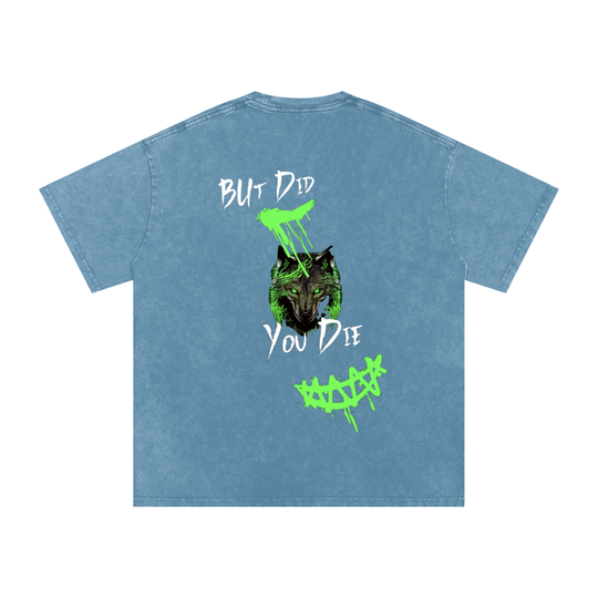 Acid Wash Oversize T-Shirt - 250 GSM