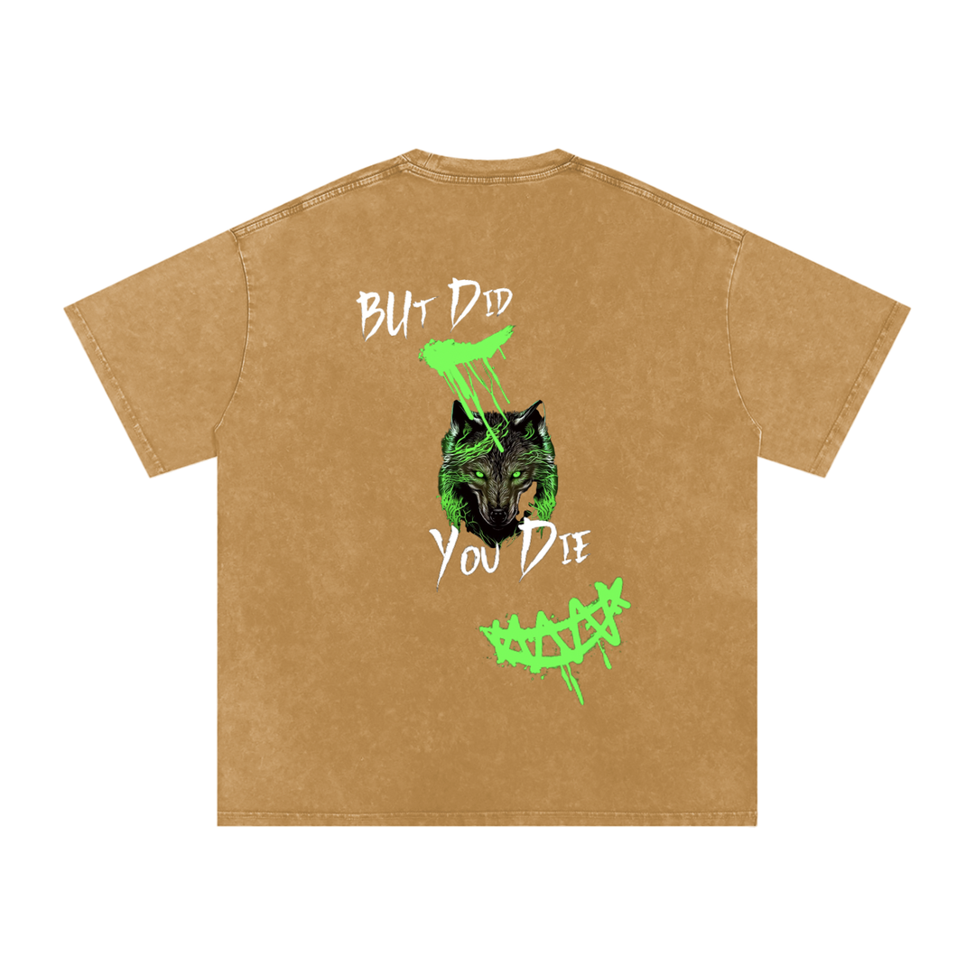 Acid Wash Oversize T-Shirt - 250 GSM