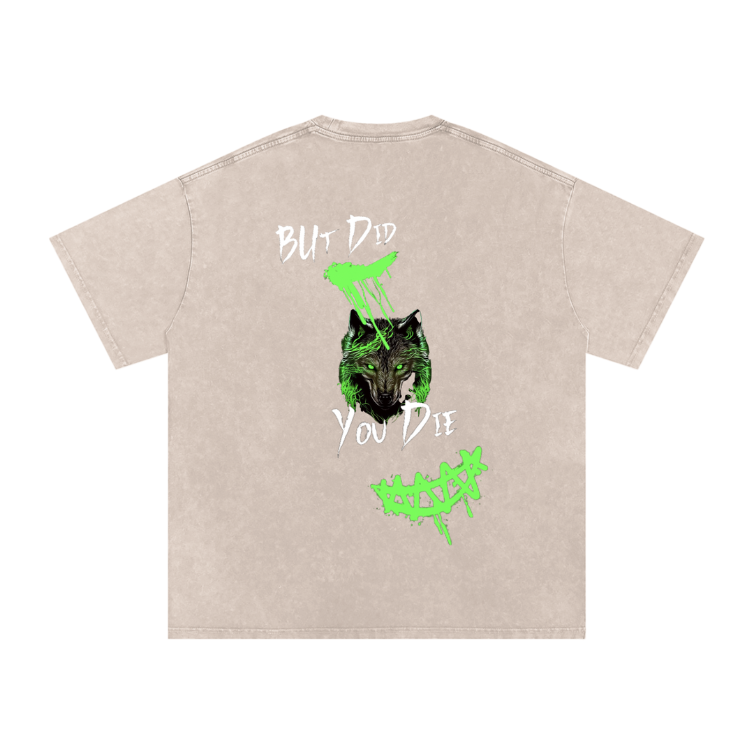 Acid Wash Oversize T-Shirt - 250 GSM