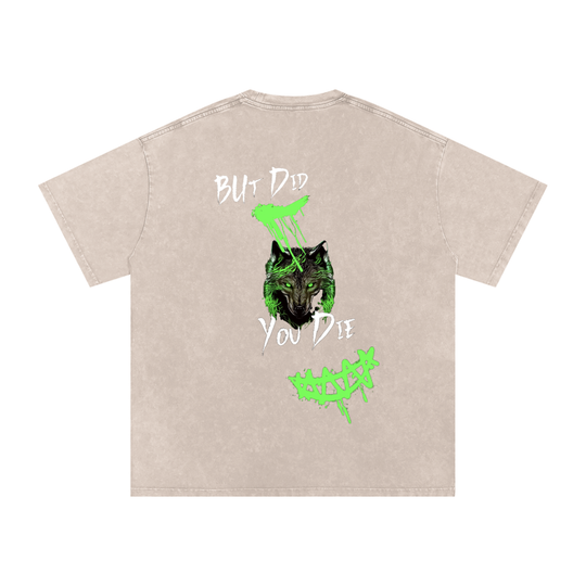 Acid Wash Oversize T-Shirt - 250 GSM