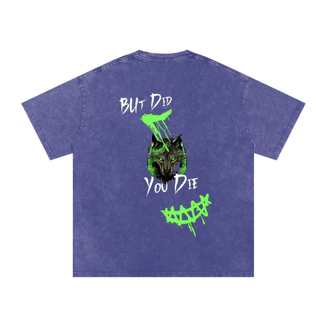 Acid Wash Oversize T-Shirt - 250 GSM